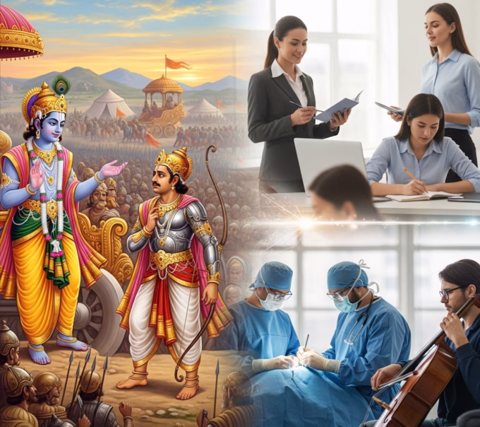 Bhagavad Gita's teaching