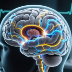 Brain activity during seizure