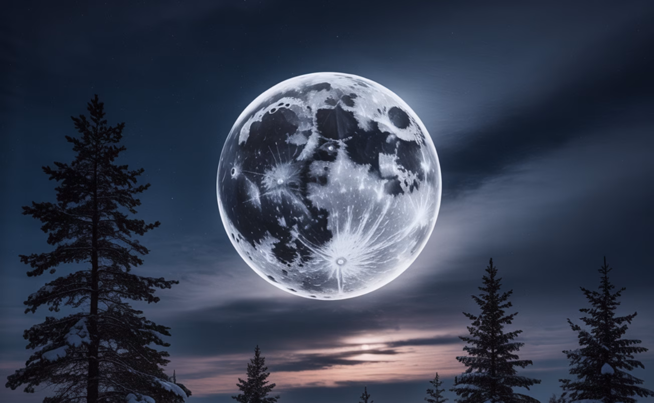 Cold Supermoon of December 2025