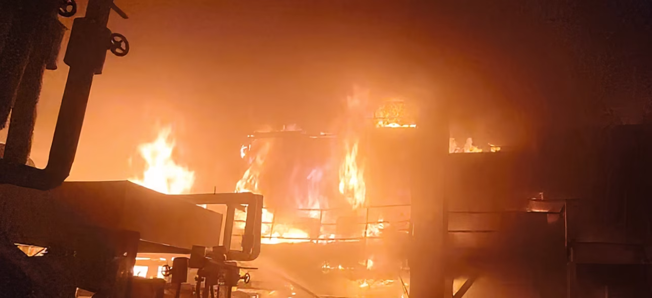 Fire at Boisar carpet factory