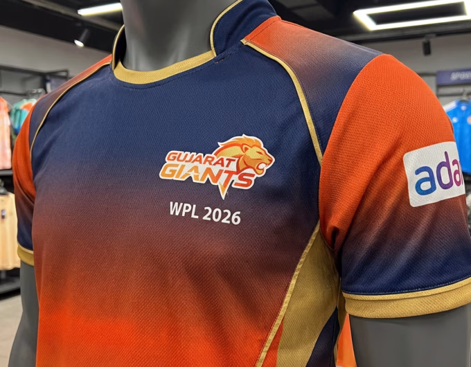 Gujarat Giants new team jersey for WPL 2026
