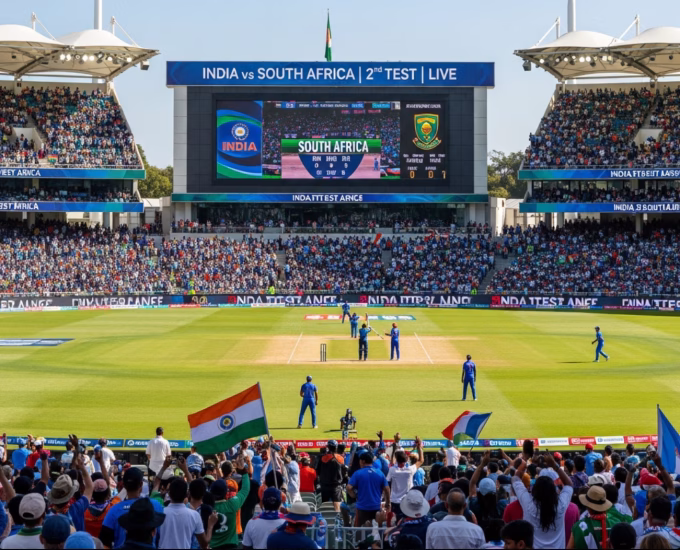 INDIA vs SOUTH AFRICA 2nd TEST LIVE