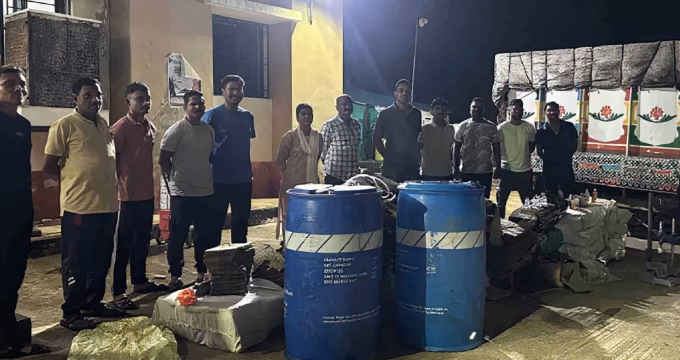 Large Fake Liquor Operation Disrupted in Liquor-Prohibited Gadchiroli