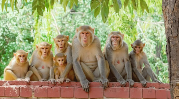 "Forest Department Announces Financial Compensation to Reduce Human-Monkey Conflict"