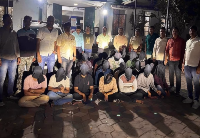 23 Arrested in Nagpur for Using Unemployed People's Names for Online Betting and Illegal Money Lending