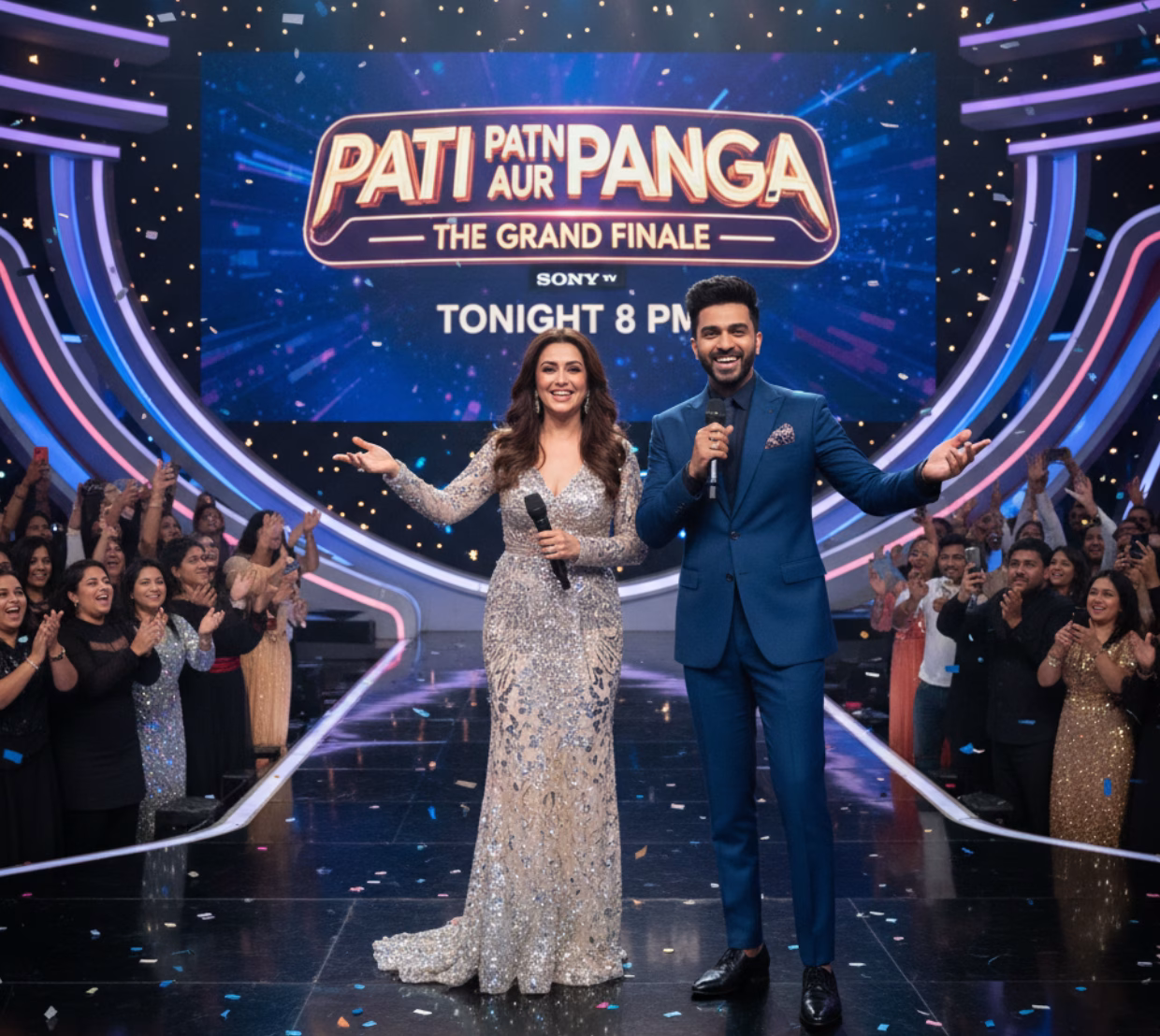 Pati Patni Aur Panga show