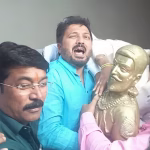 Statue Removal Sparks Protests, Shivaji Maharaj Statue Restored at Haveli Office Premises