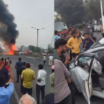Pune Navale Bridge Crash: Emergency Teams Battle Blaze and Rescue Victims