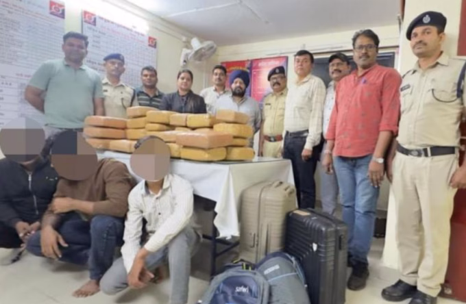 Operation Narcos Busts Odisha and UP Smugglers Bringing Ganja to Maharashtra