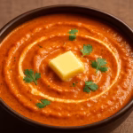 homemade Indian makhani gravy