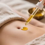 mustard oil on belly button in winter