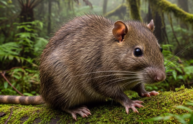 rediscovered Giant Woolly Rat