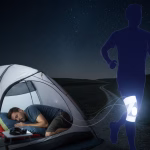 runner sleeping at night