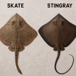 skate fish and stingray