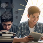 student's mindset from frustrated to confident