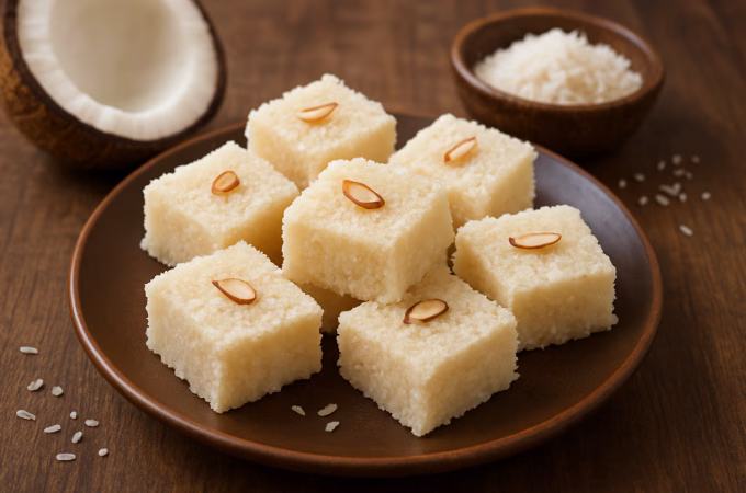 Coconut Barfi