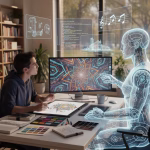 Human and AI creativity collaboration
