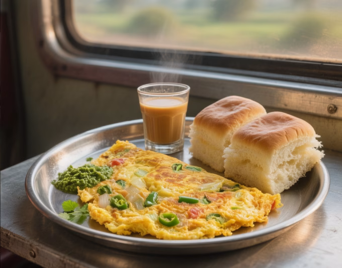 Indian Railway Omelette