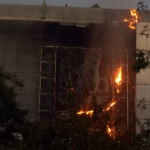 Closed City One Mall Inferno: Bamboo Scaffold Burns in 15 Mins
