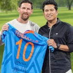 Sachin and Messi In Mumbai