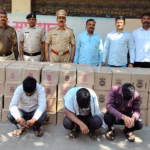 7440 Fake Bottles + 263 Defence Liquor Busted in Khed