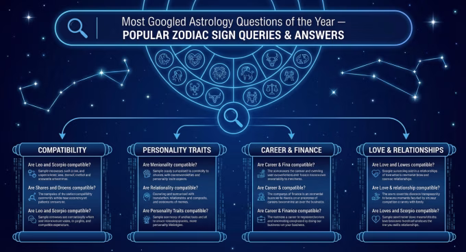most googled astrology questions 2025