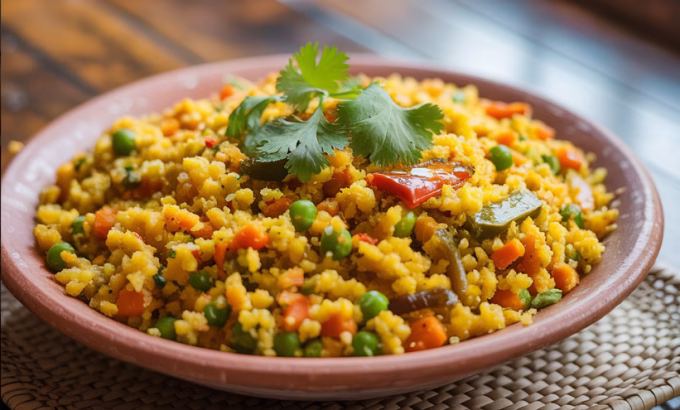 Vegetable Upma Recipe