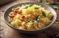 lemon rice with cashews