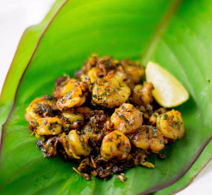 Curry Leaf Prawn