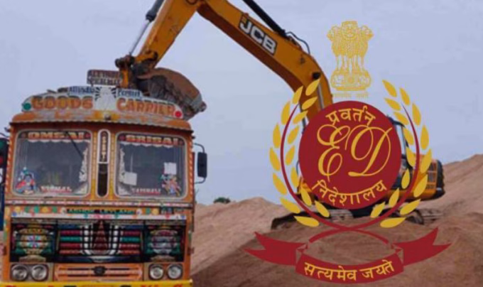 Nagpur Sand Smugglers Hit by ED