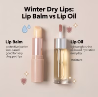 Lip Balm vs Lip Oil