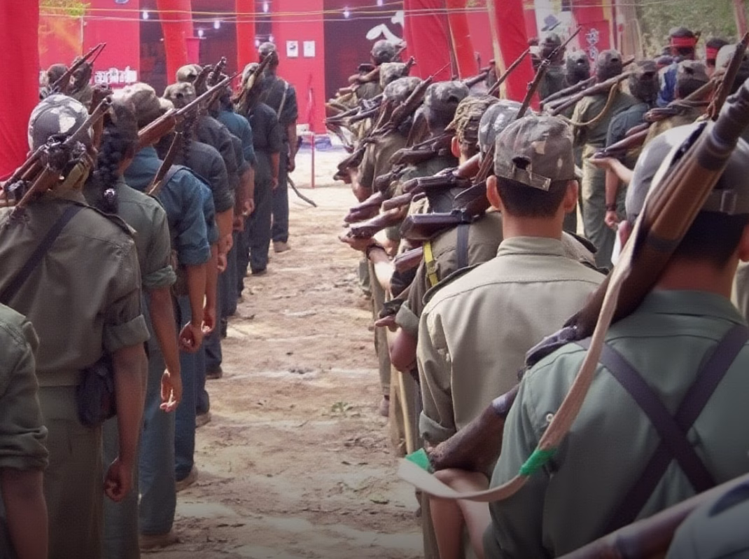 Dantewada Maoist surrender, 63 Maoists lay down arms, 18 women Maoists surrender