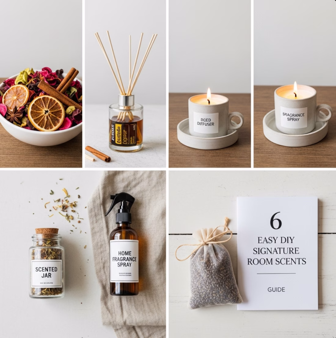 6 easy DIY signature room scents