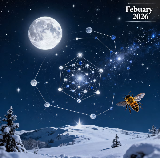 February’s Snow Moon